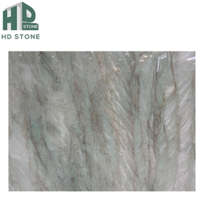 Natural Stone Brazilian Light Emerald Green Quartzite Slab