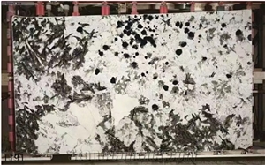 Brazil Alaska White Granite Large Slabs For Interior Design