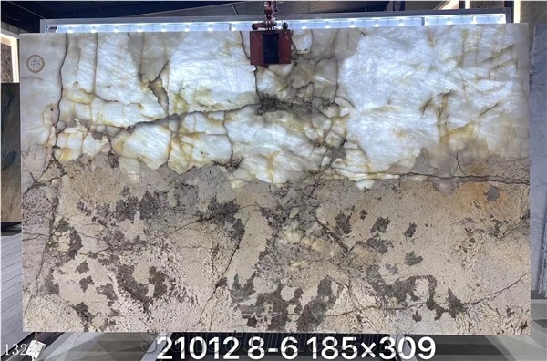 Brazil Alpinus Granite White Big Size Slabs 2.0Cm Polished