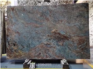 Brazil Amazon Green Quartzite Standard Size Slabs Polished