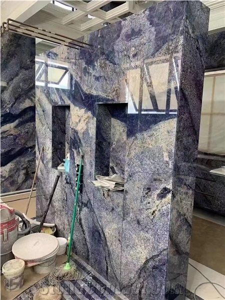 Brazil Dream Sapphire Granite 2.0Cm Large Slabs Polished