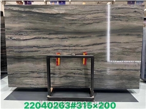 Brazil Misty Rain Quartzite Green Slabs Tile 2Cm Polished