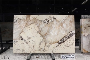 Brazil Pandora Granite Beige Standard Size Slabs Polished