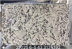 Brazil Peacock Gold Granite Green Slab