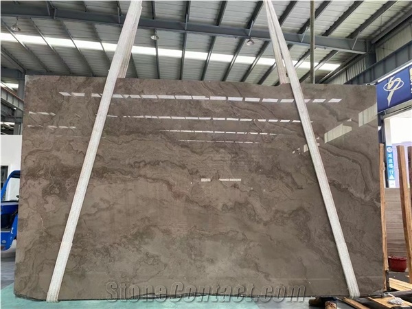 Canada Magic Brown Marble Polished Standard Size Slabs Tile
