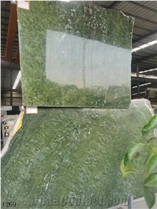 China Verde Pavone Green Marble Polished For Interior Design