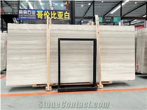 Chinese Guizhou Wood Grain Marble Large Size Slabs Polished
