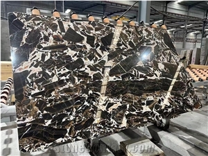 Chinese Kylin Marble Polished Big Size Slabs For Interior