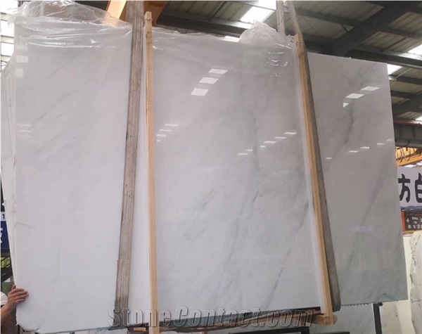 Chinese Oriental White Marble Big Size Slabs Tile Polished