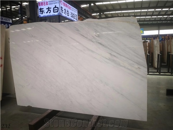 Chinese Oriental White Marble Big Size Slabs Tile Polished
