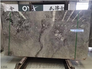 Chinese Windsor Grey Marble Standard Size Slabs Polished