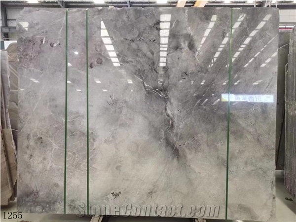 Chinese Windsor Grey Marble Standard Size Slabs Polished