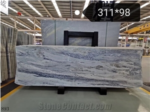 Garda Crystal Blue Marble Slab Tile