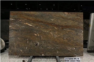 Gold Silk Quartzite Slab
