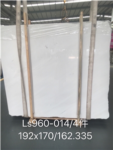 Greece Polaris Bianco Marble Big Slabs