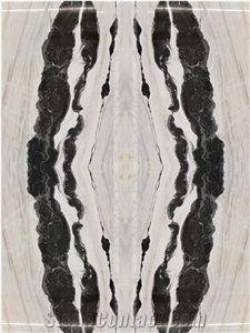 India Sonal White Marble Standard Slabs For Living Room Use