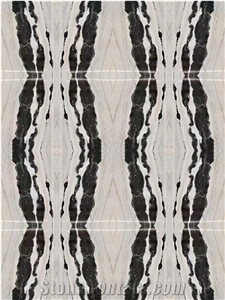 India Sonal White Marble Standard Slabs For Living Room Use