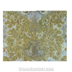 Iran Orange Onyx Polished Large Slabs Tiles For Hallway Use