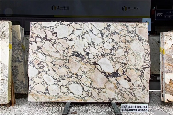 Italy Calacatta Viola Marble Lilac Big Size Slabs Polished