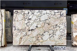Italy Calacatta Viola Marble Lilac Big Size Slabs Polished