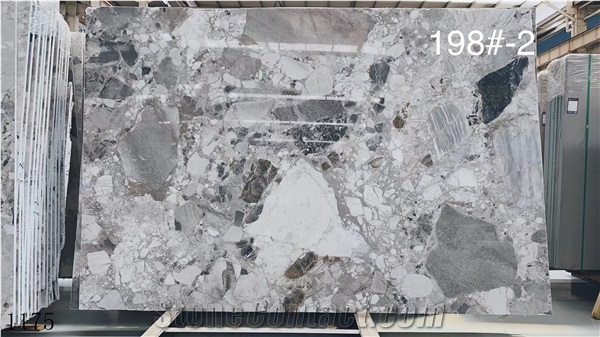 Italy Silver Statuario Marble Standard Size Slabs Polished