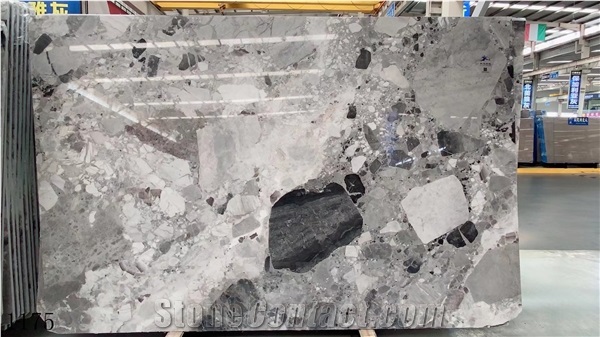 Italy Silver Statuario Marble Standard Size Slabs Polished