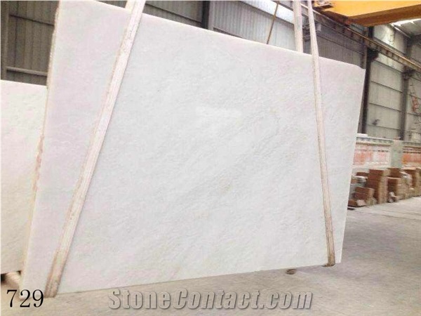 Namibia White Marble Big Size Slabs Polished For Living Room