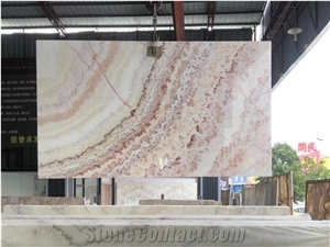 Pakistan Rainbow Jade Onyx White Polished Small Size Slabs