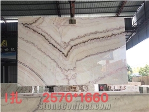 Pakistan Rainbow White Onyx Polished For Living Room Use