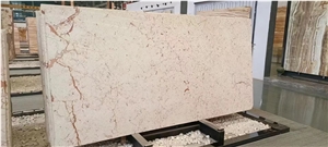 Turkey Ivory Red Marble Ivory-Red Stone For Room Decor