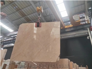 Turkey Menes Gold Marble Beige Big Size Polished Slabs Tile