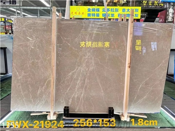 Turkey Shandian Grey Mabrle Middle Slabs For Interior Design