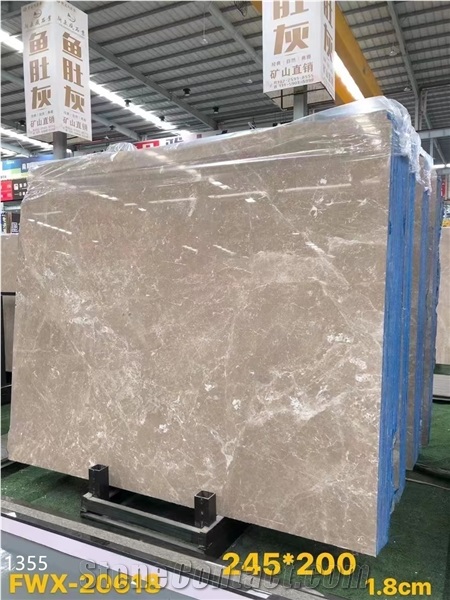 Turkey Shandian Grey Mabrle Middle Slabs For Interior Design