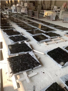 Ukraine Volga Blue Granite Small Size Tiles Polished 2.0Cm