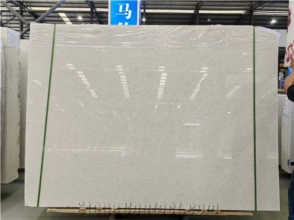 Viet Nam Crystal White Marble Rectangle Slabs Polished
