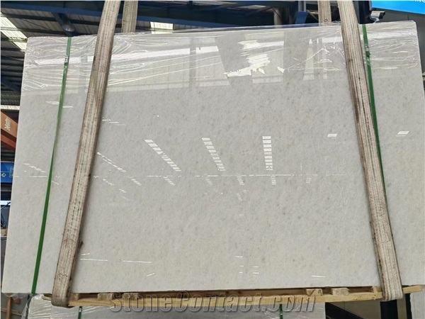 Viet Nam Crystal White Marble Rectangle Slabs Polished