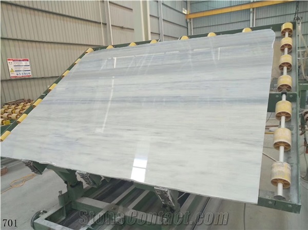 White Wood Jade Marble Effie Slab Tile