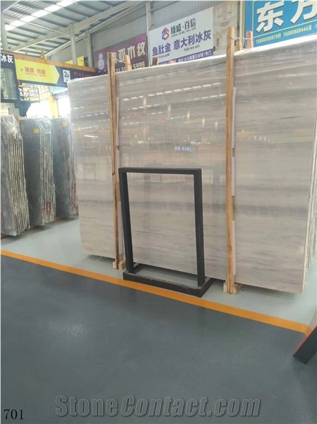 White Wood Jade Marble Effie Slab Tile