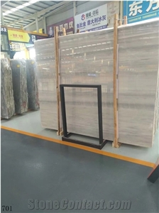 White Wood Jade Marble Effie Slab Tile