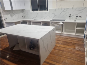 GOLDTOP OEM/ODM Cuarzo Quartz Slab Kitchen Countertop