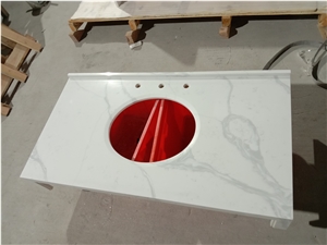 Hot Sale Quartz 5007 Delicato Crema Artificial Countertop
