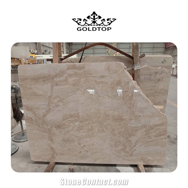 Best Price Decorative Stone Turkish Cappucino Marble Slabs
