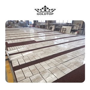 Best Price Decorative Stone Turkish Cappucino Marble Slabs