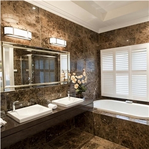 China Emperador Dark Marble, China Marron Emperador For Stairs