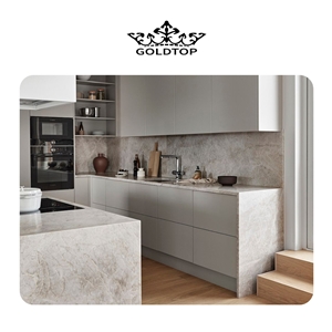 GOLDTOP Brazil White Quartzite Slabs