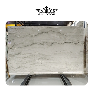 GOLDTOP Calacatta White Quartzite Slab