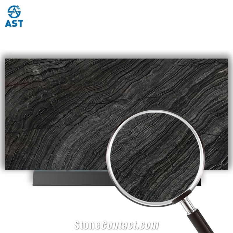 GOLDTOP OEM/ODM Black Marble Bathroom Countertop