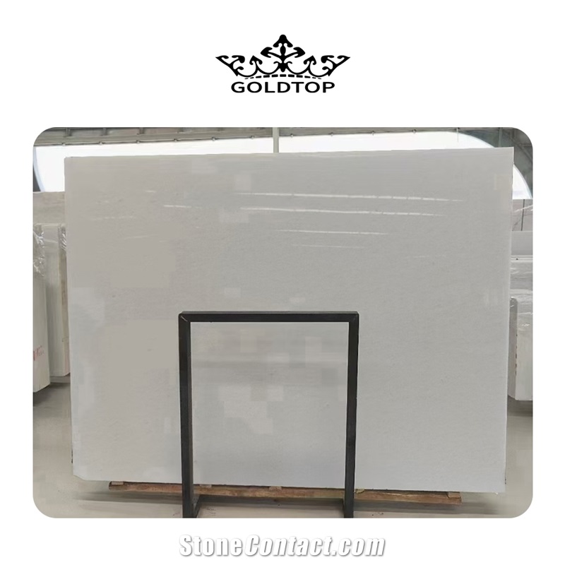 GOLDTOP OEM/ODM Colombia White Marble Slab Stone