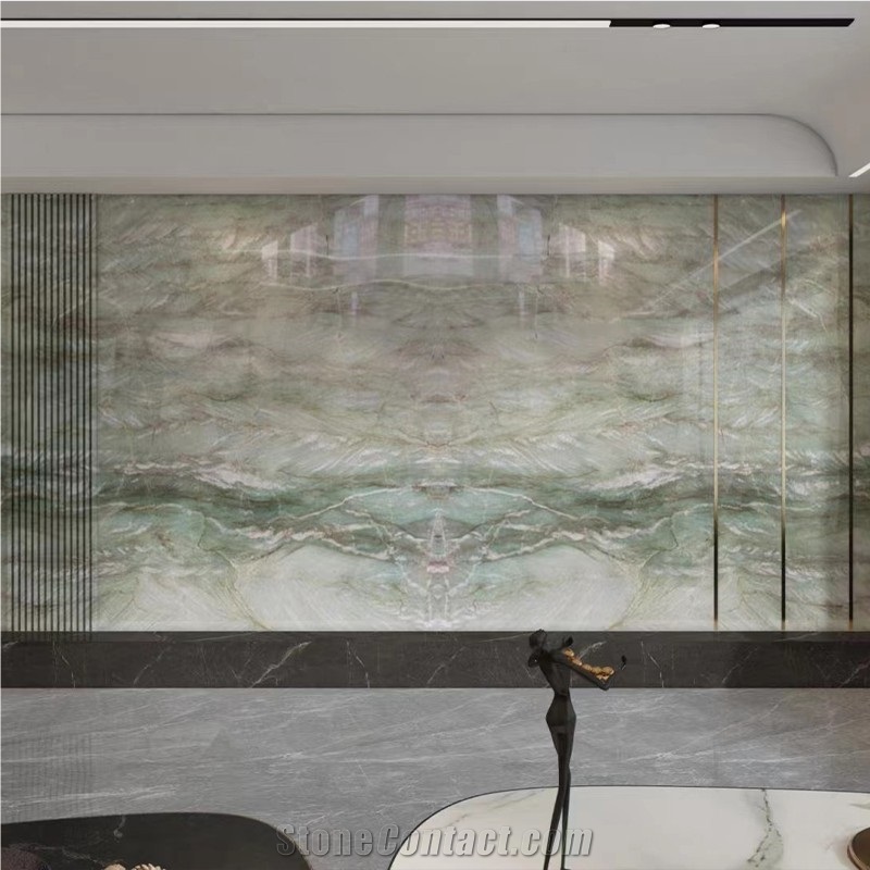 GOLDTOP OEM/ODM  Green Quartzite Tiles
