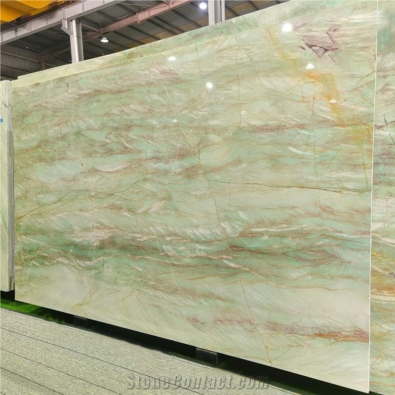 GOLDTOP OEM/ODM  Green Quartzite Tiles